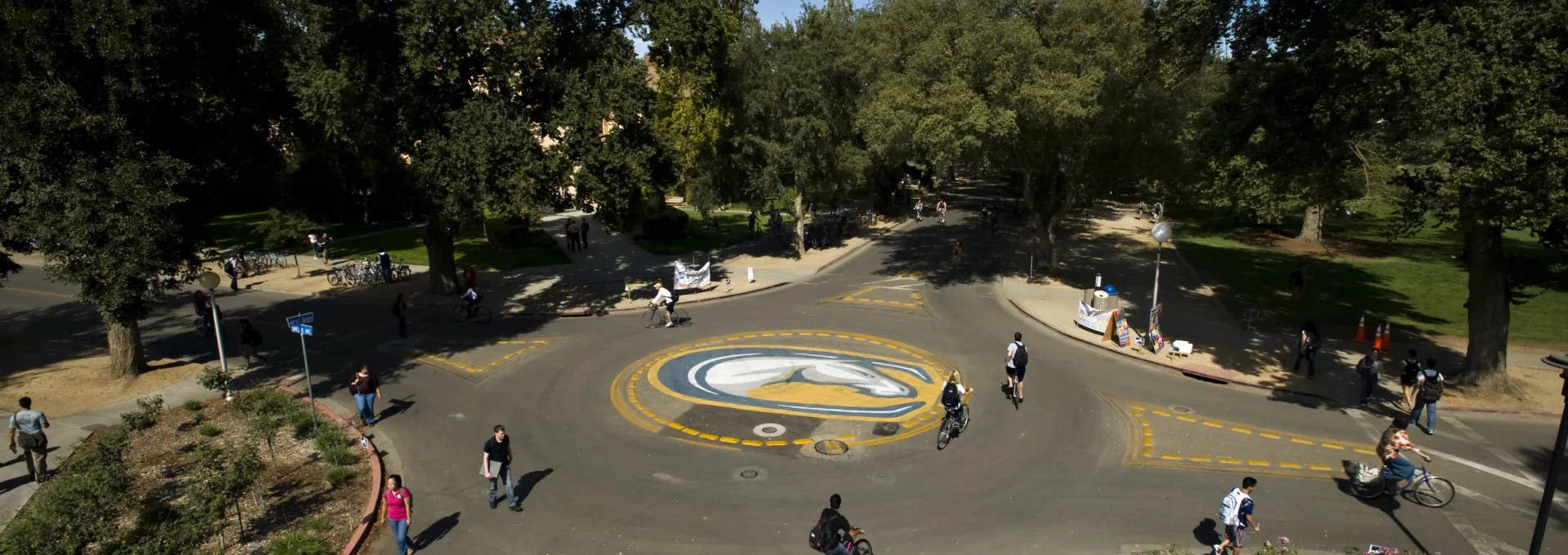 UC Davis bike circle