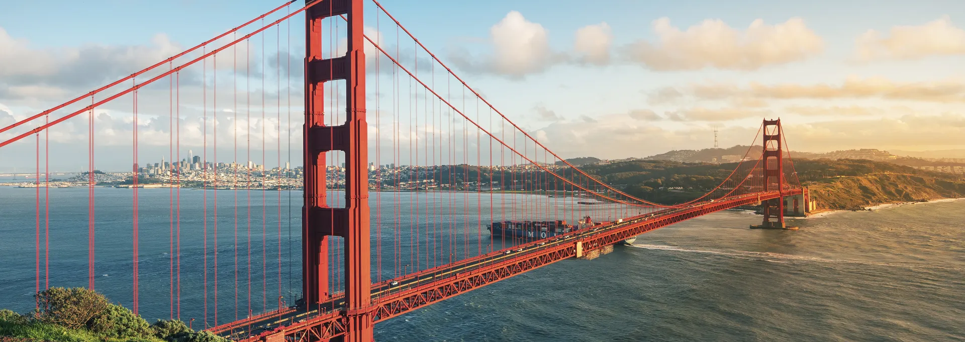 Golden Gate Bridge in San Francisco