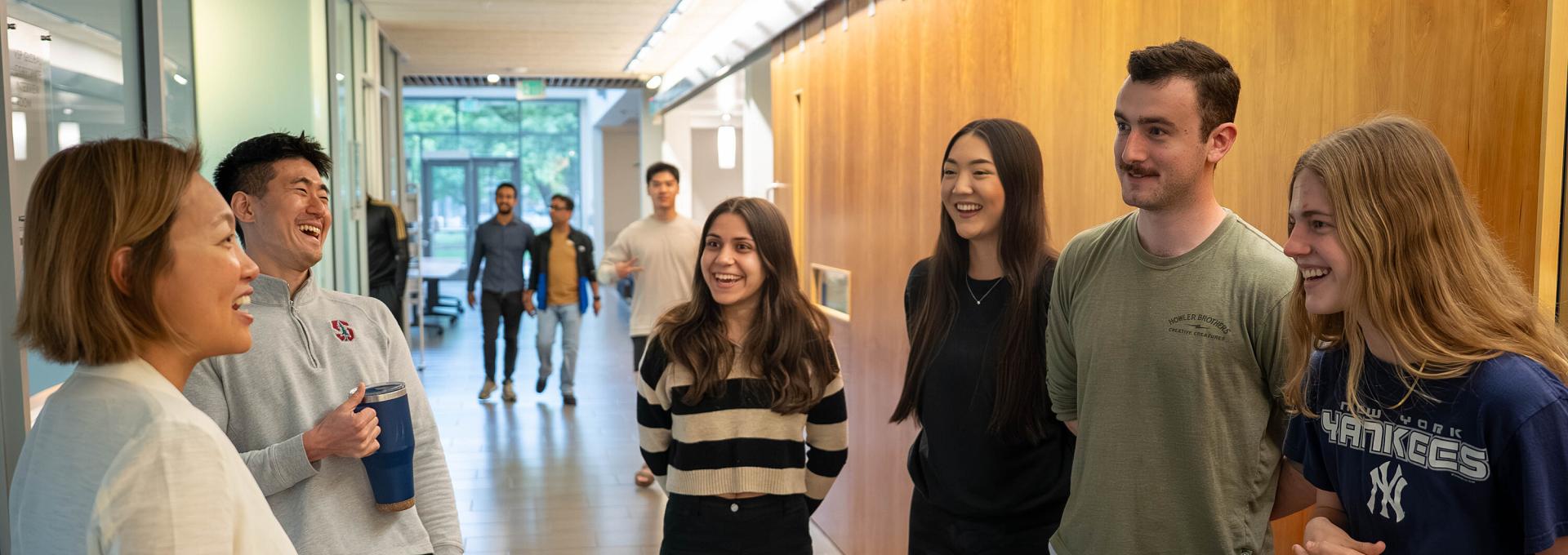 Assistant Professor Ayung Tseng and MPAc students