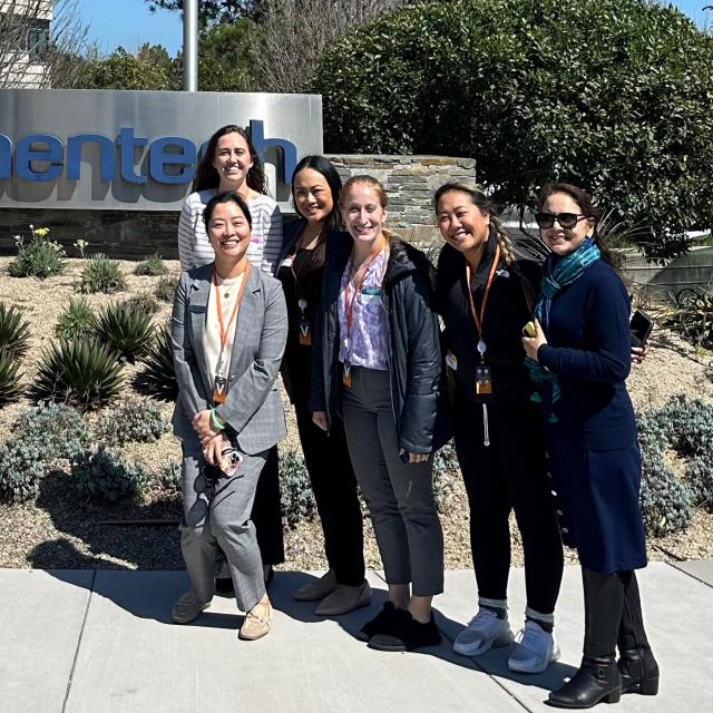 UC Davis MBA student tour Genentech 