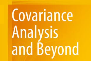 Book cover with a yellow-orange background displaying the title "Covariance Analysis and Beyond" by Wei Lan and Chih-Ling Tsai, published by Springer.