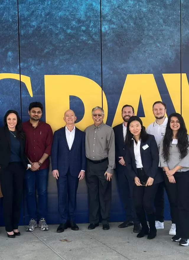 Class Picture with Mike Kourey and Dean Rao