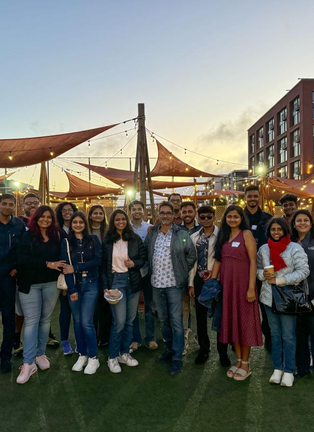 MSBA students at Orientation Fall 2024 - Spark Social in San Francisco