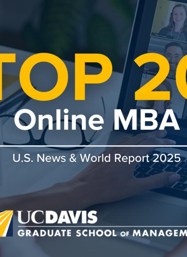 UC Davis Top 20 Online MBA