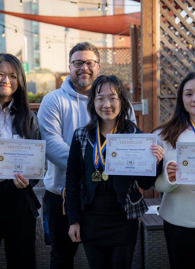 April Yang, Wenjun Song, Stephanie Liu and Eric Duarte-McDermot