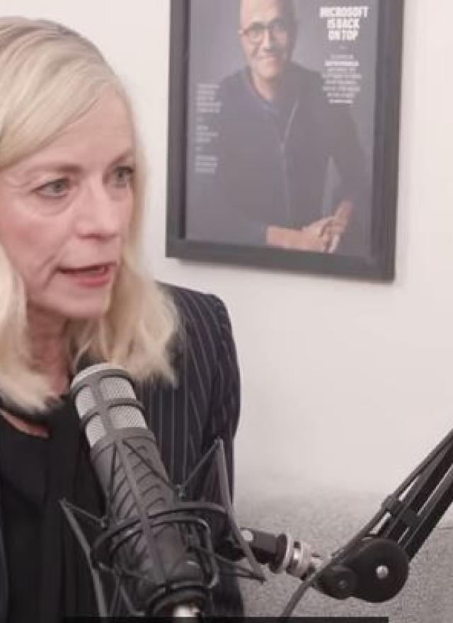 MBA alumna Cathinka Wahlstrom on Fortune Next to Lead show