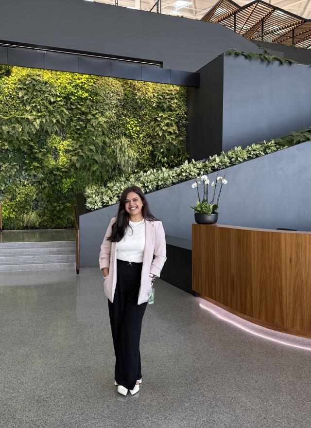 Prachi Misha in NVIDIA offices