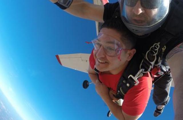 Alfonso skydiving