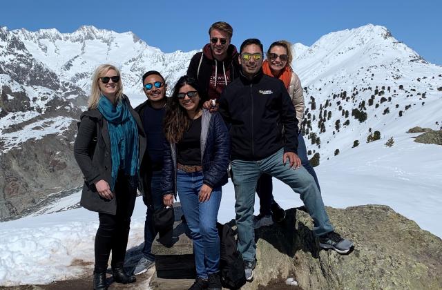 UC Davis MBA Students in Switzerland