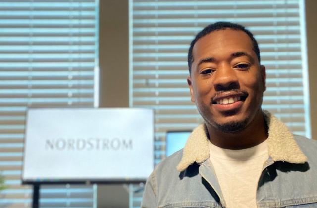 Khristion Lambert working for Nordstrom