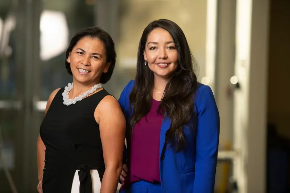 Christy Serrato and Samantha Contreras