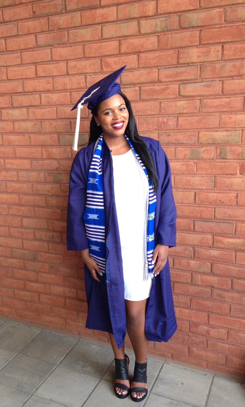 Chanel Diggs MSBA 21 graduation photo from Howard