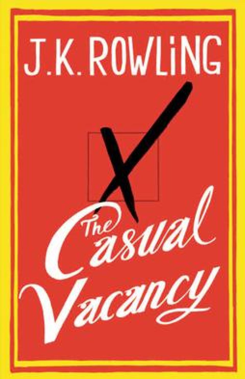 book cover of The Casual Vacancy by J.K. Rowling