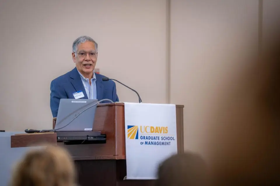 H. Rao Unnava, dean of the UC Davis Graduate School of Management