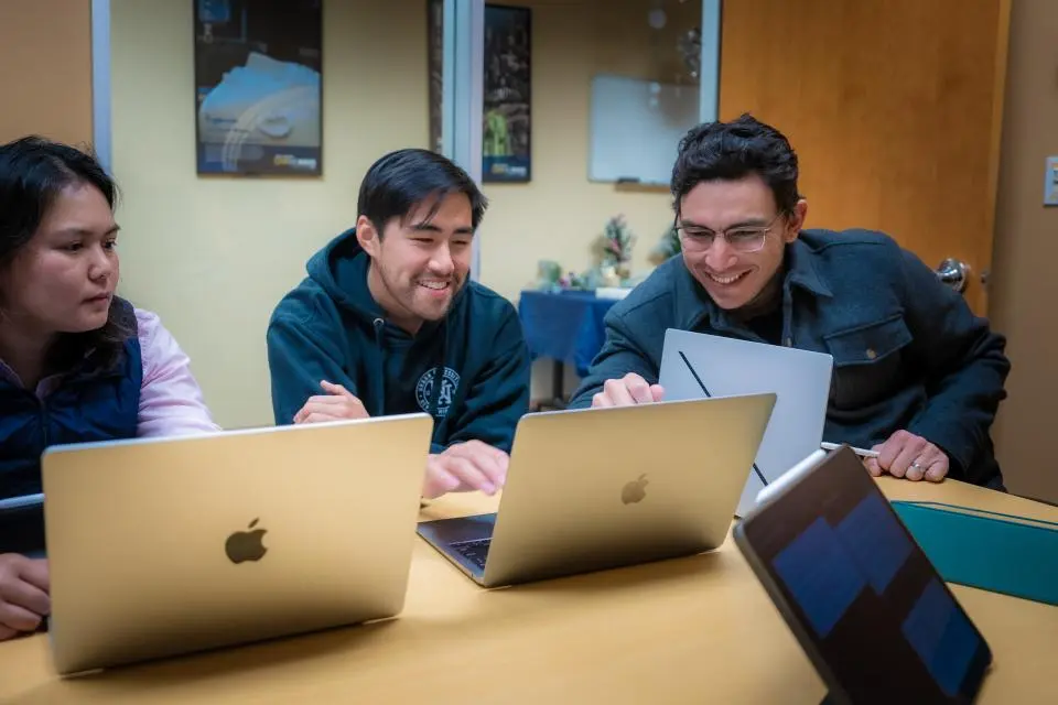 Bay Area MBA students studying in 2025