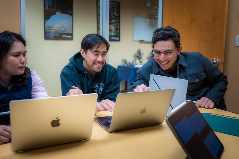 Bay Area MBA students studying in 2025