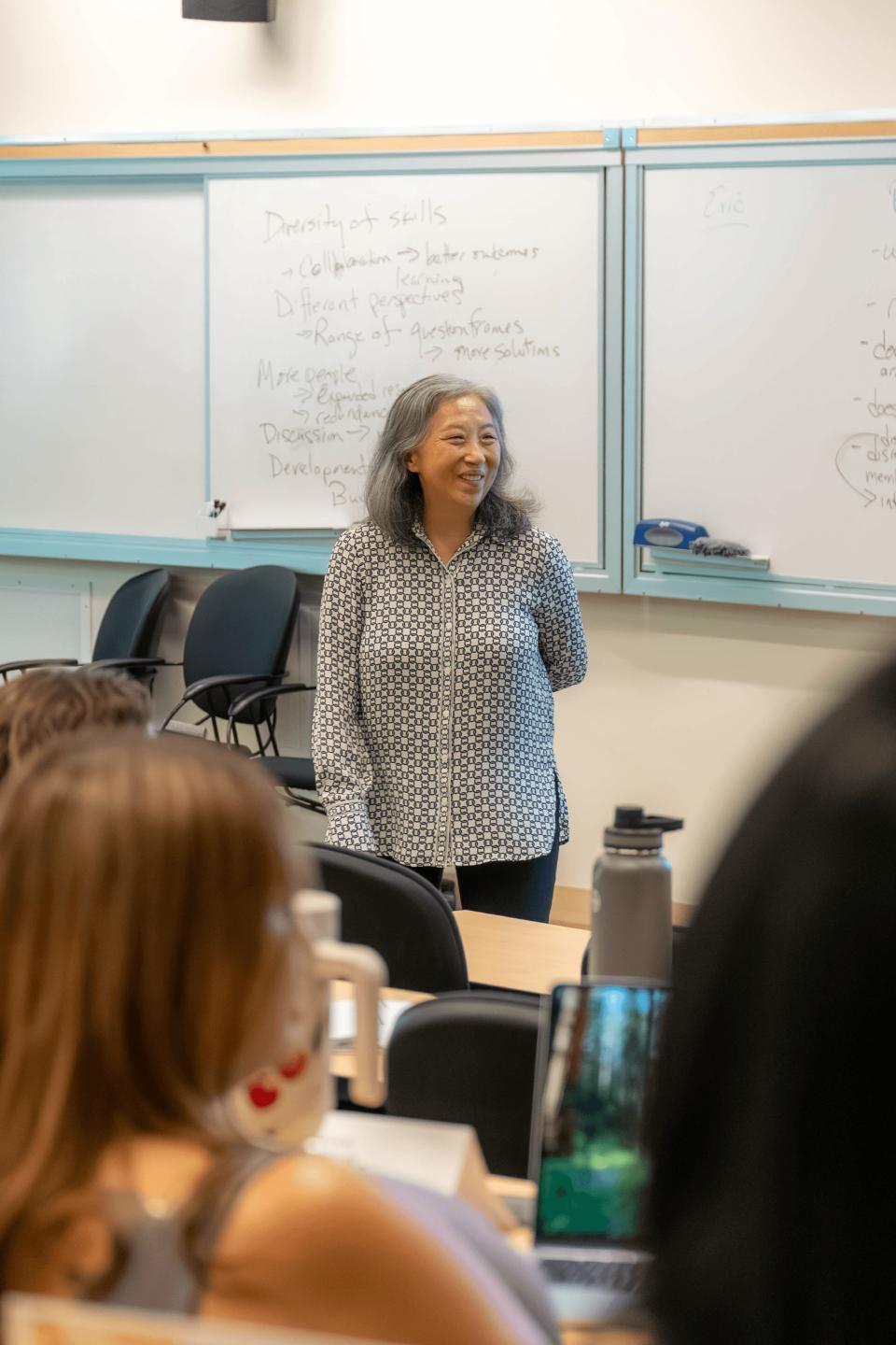 Gina Dokko teaches at the 2025 leadership academy