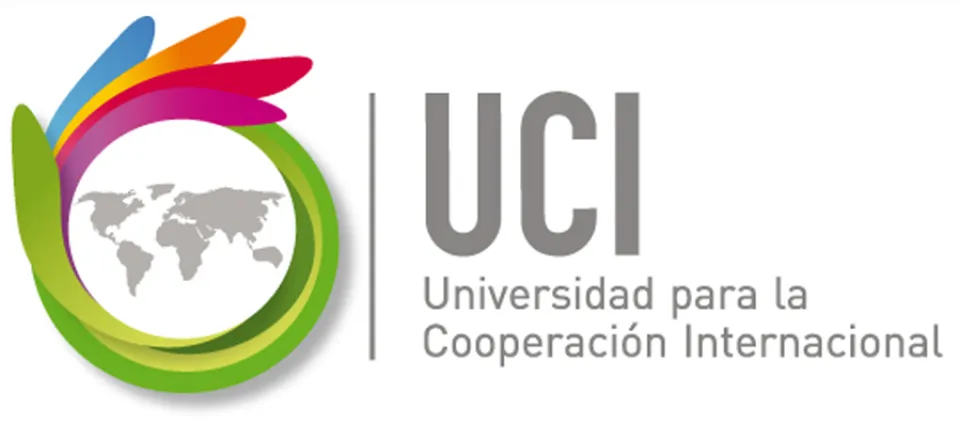 Logo for UCI: Universidad para la Cooperaction Internacional