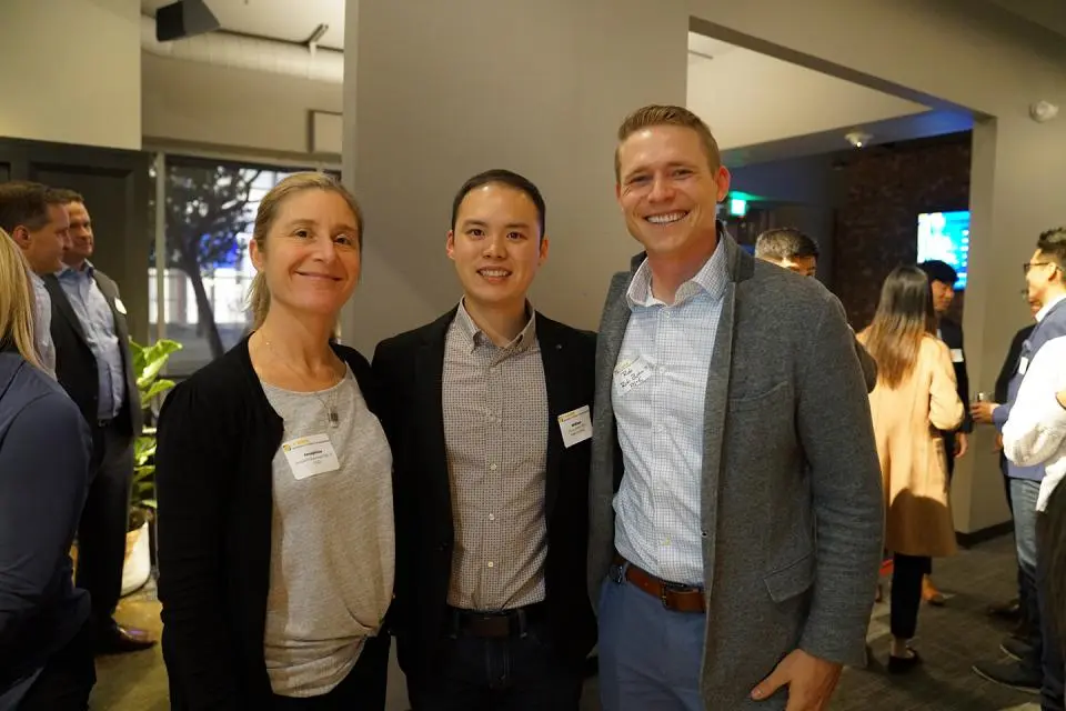 William Gao and two other people