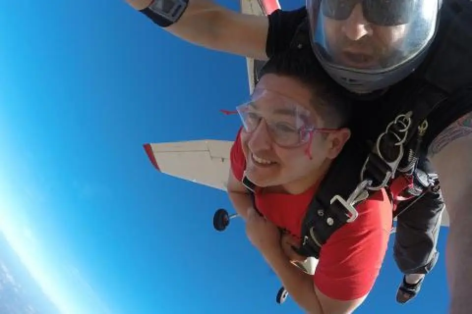 Alfonso skydiving
