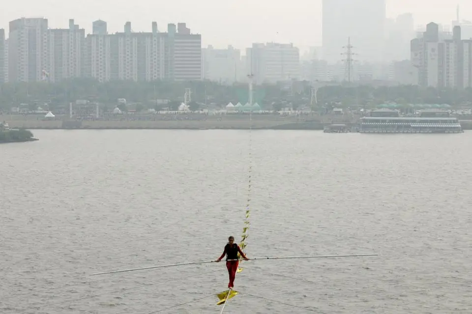 Getty Image - tightrope walker
