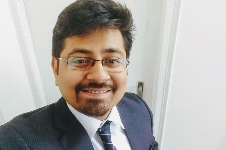 Alumnus Deeptish Mukherjee MSBA 20