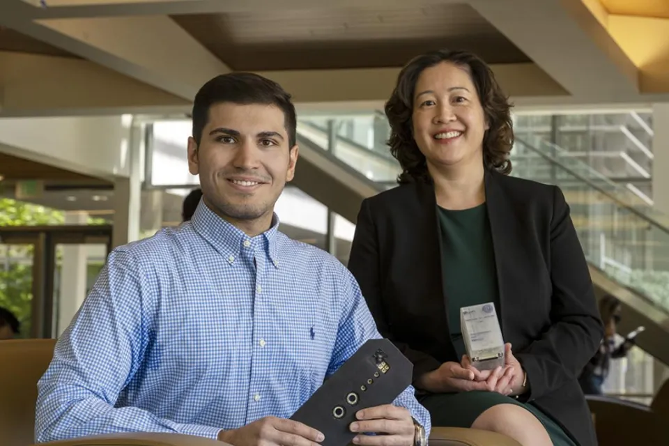 Kourosh Vali and Regina Hoang MBA 23