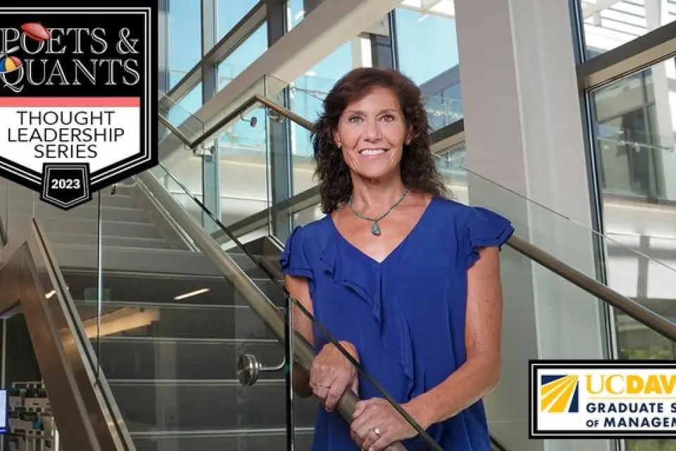 Kimberly Elsbach in Gallagher Hall