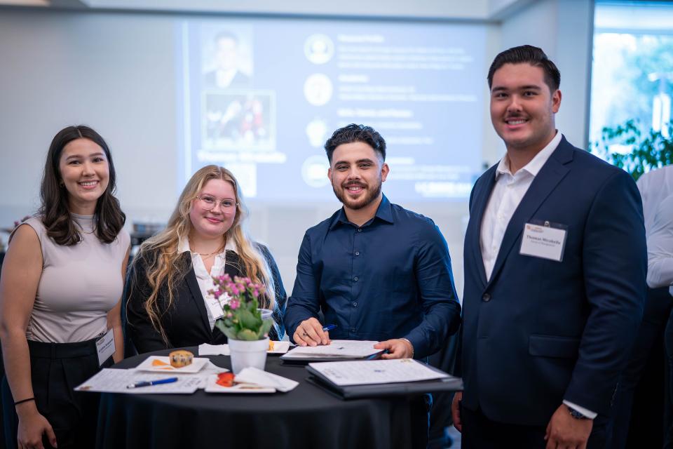 group of MM students 