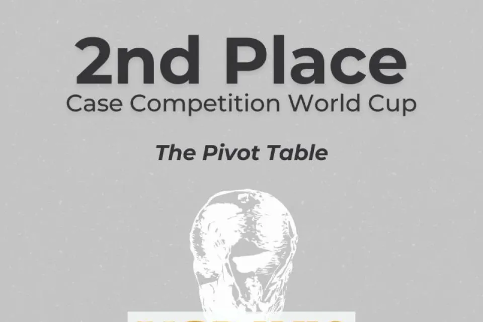 second place case competition world cup