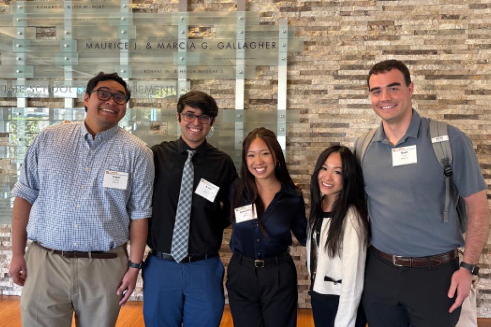 MPAc alumni in Gallagher Hall
